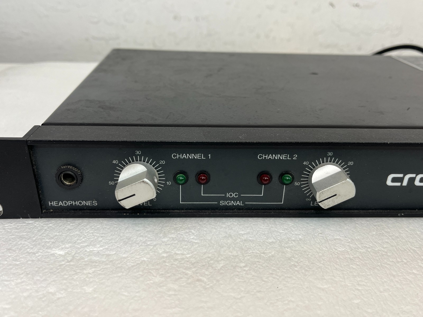 Crown D-75A Professional Stereo Power Amplifier 1U Rack Mount