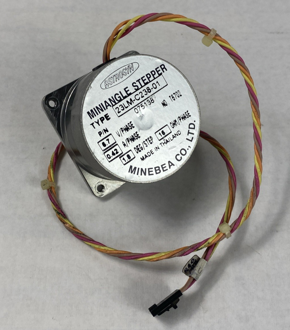 Astrosyn 23LM-C238-01 Miniangle Stepper Motor 1.8 Deg/Step No. T6702