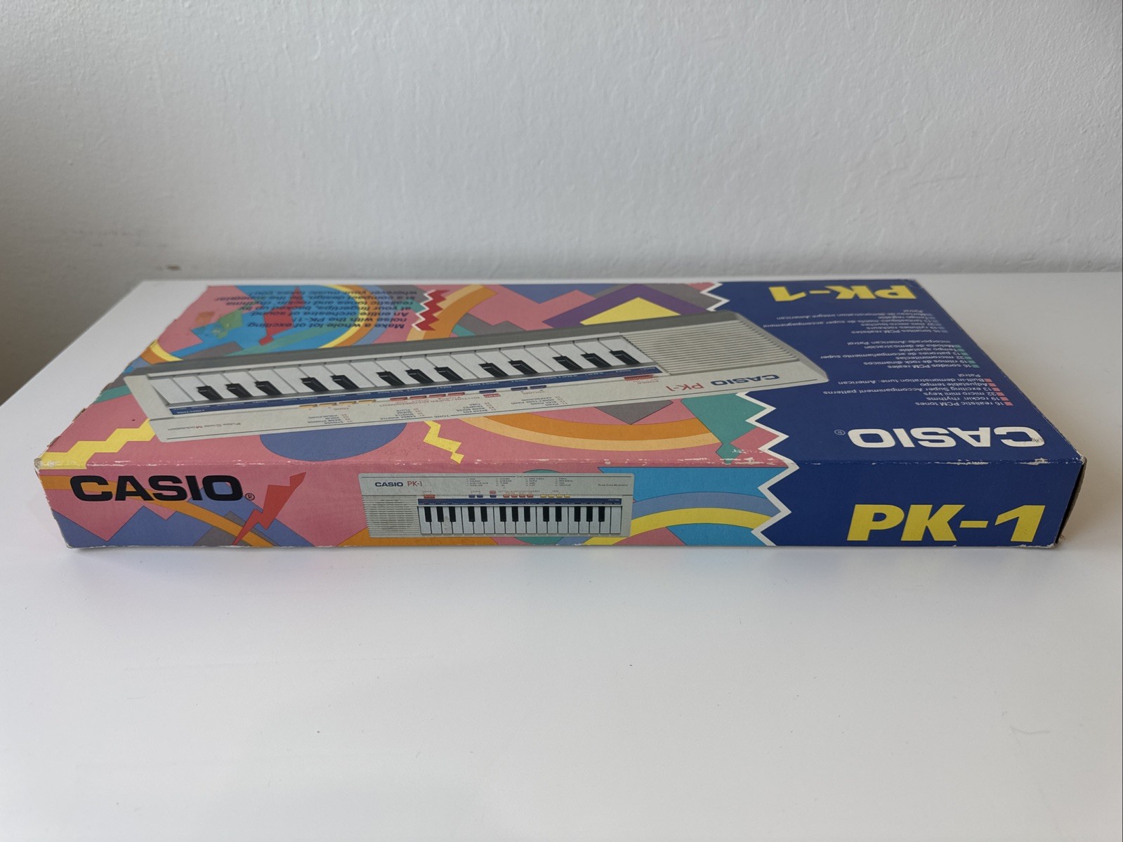 NEW OPEN BOX Vintage Casio PK-1 32-Key Electric Keyboard Pulse Code Modulation