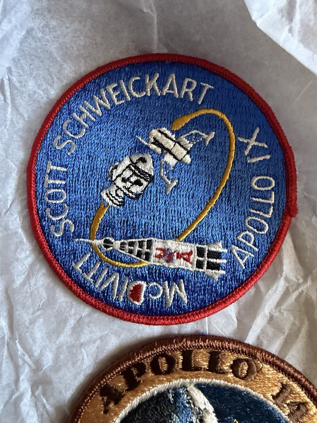 3 NASA Patches
