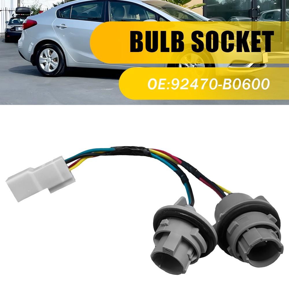 Tail Light Harness Wiring Fit Kia 2017-2018 Forte Pre-wired Socket Copper