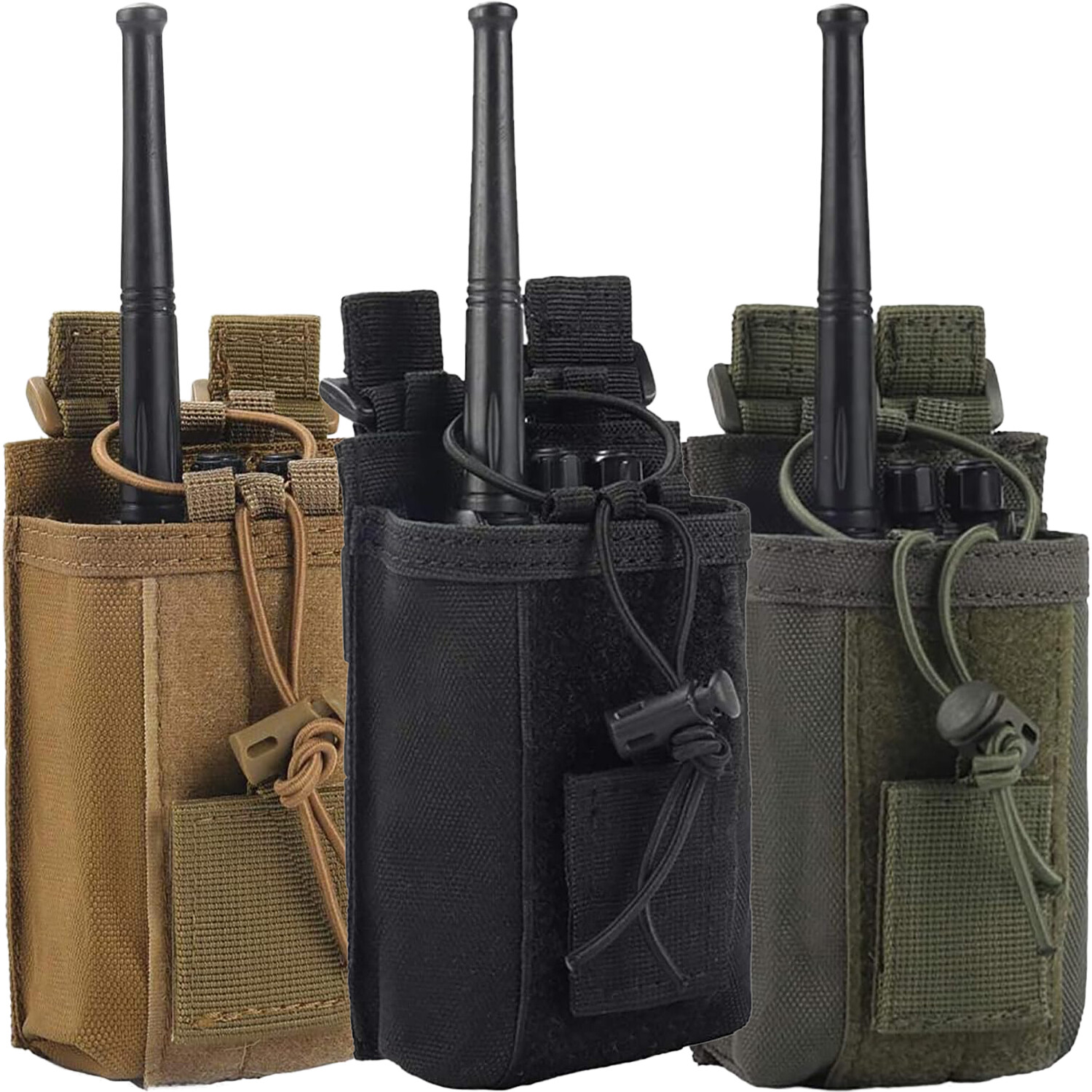 Tactical Molle Radio Pouch Holster Duty Accessories Military Radio Storage Case