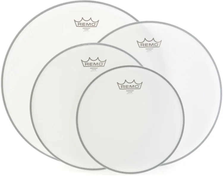 Remo Emperor 4-piece Tom Pack - 10"/12"/14"/16" - Coated