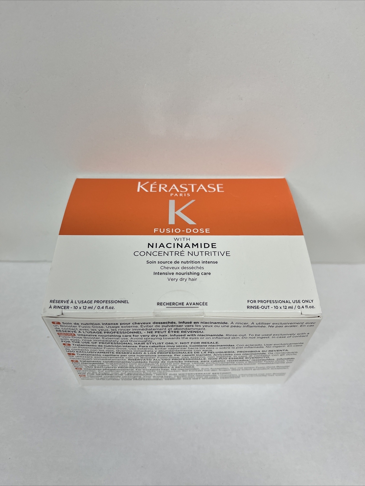 Kerastase FUSIO DOSE with NIACINAMIDE concentre nutritive 10 X 12ml