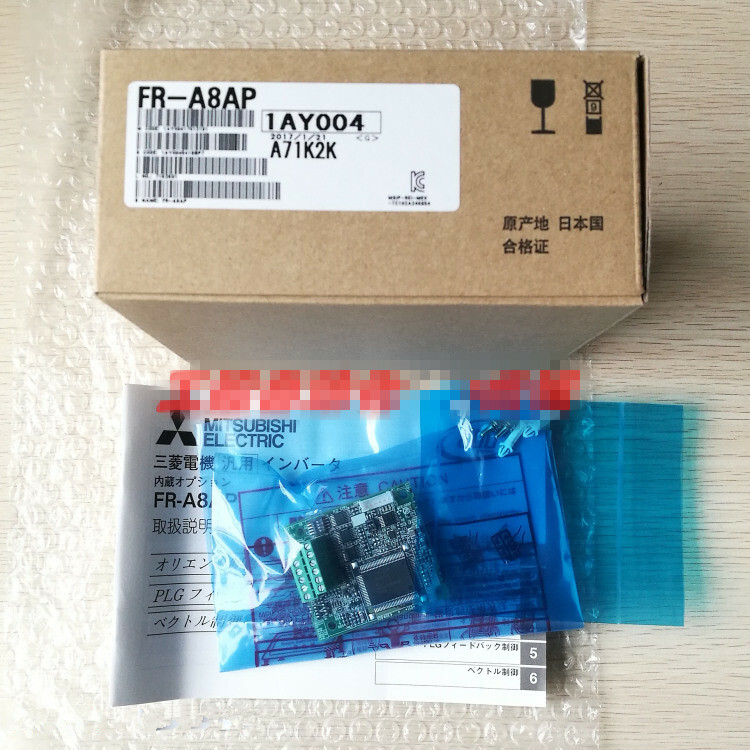 Mitsubishi inverter communication card FR-A8AP encoder feedback positioning card