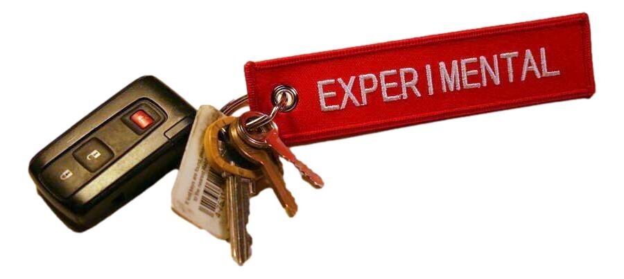 Experimental Aircraft Key chain for Builders, Owners