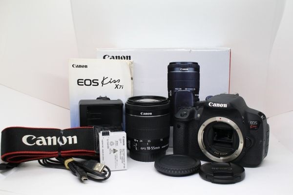 A+/Mint Canon EOS X7i Body + EF-S 18-55mm F3.5-5.6 IS STM Lens Kit Digital SLR