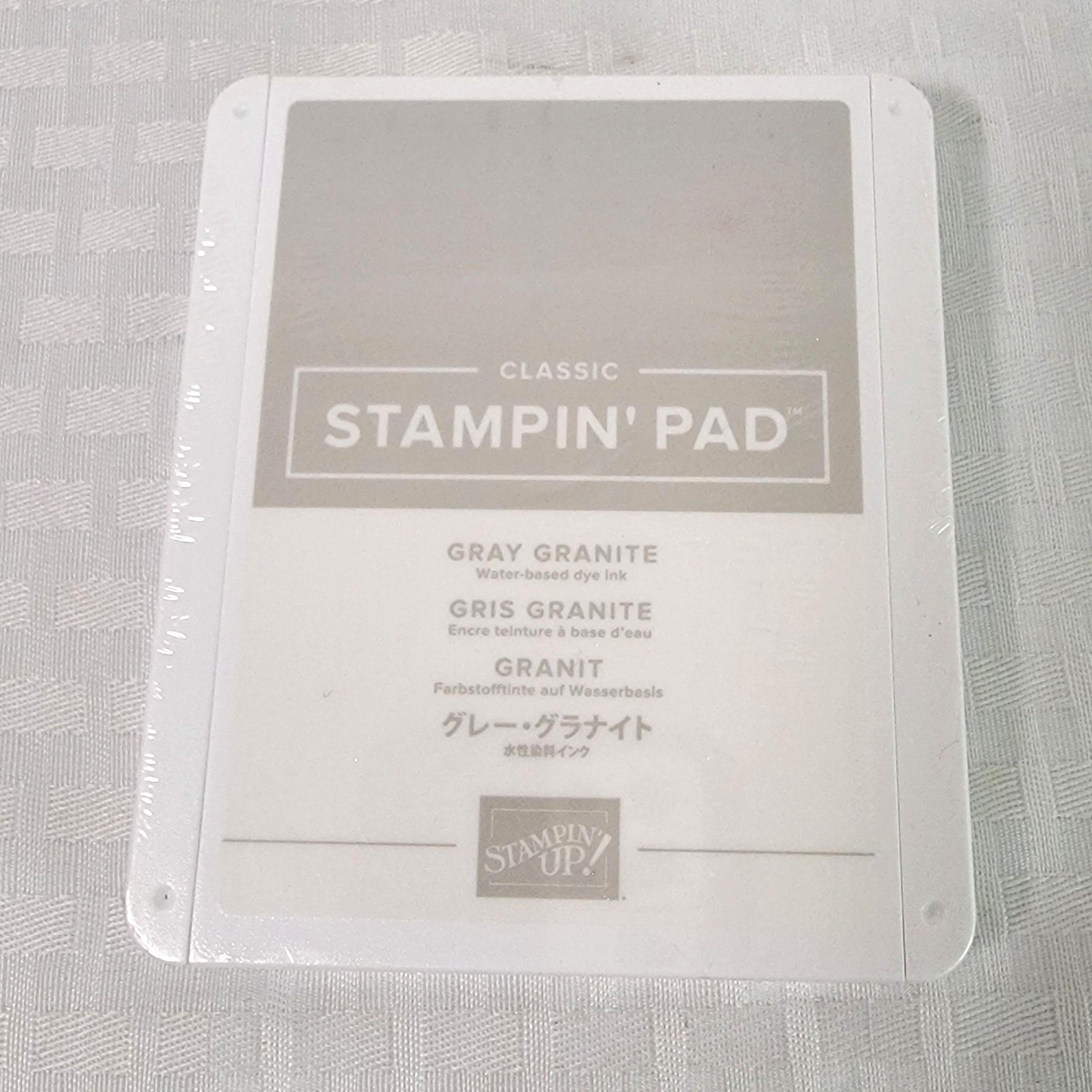 Stampin’ Up! GRAY GRANITE Classic Stampin’ Ink Pad Acid Free New & Unused