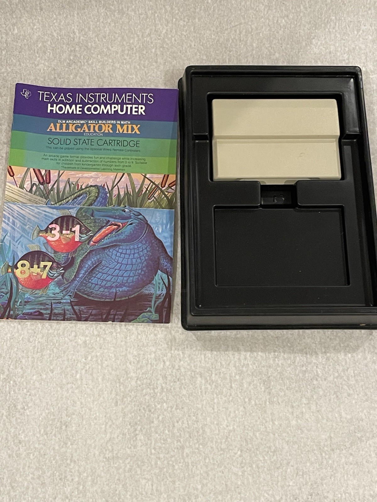 Alligator Mix Texas Instruments TI-99/4A Home Computer Applications Software