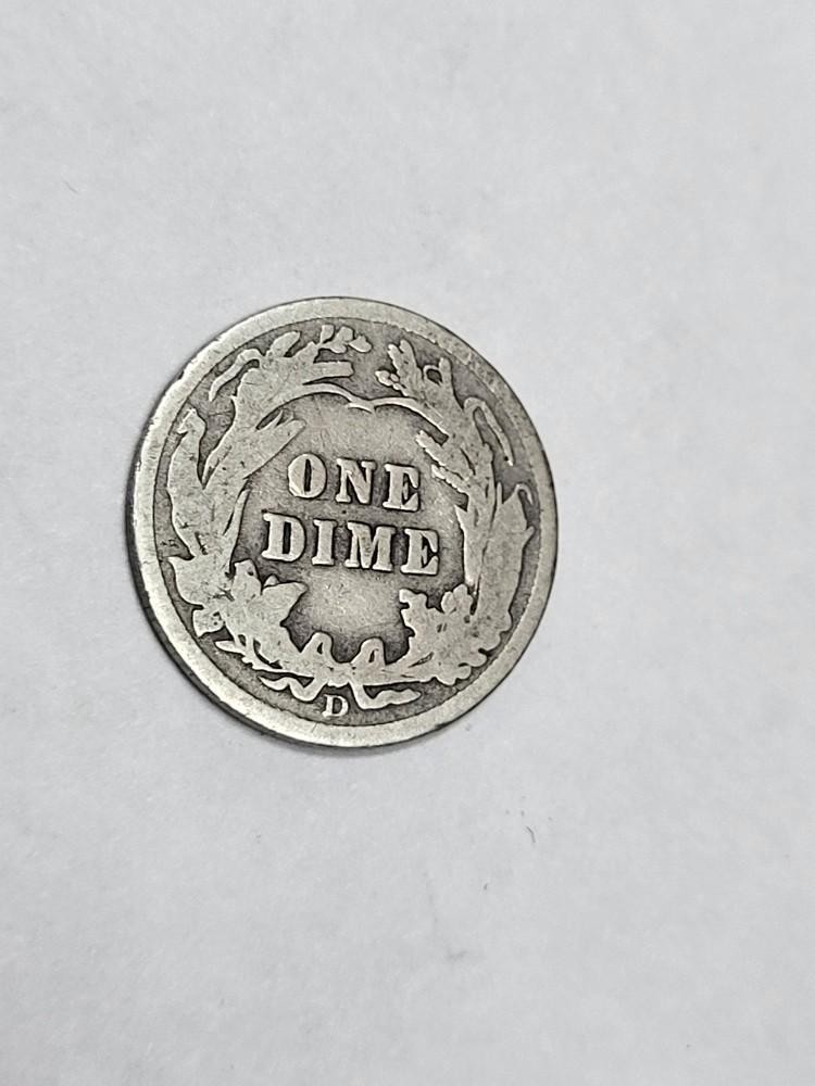 1910 D Barber Dime CHEAP !!!