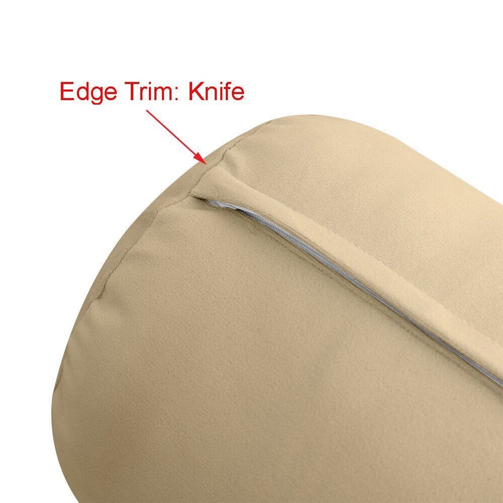 Model V6 Twin-XL Velvet Knife Edge Daybed Mattress Pillow Complete Set AD347