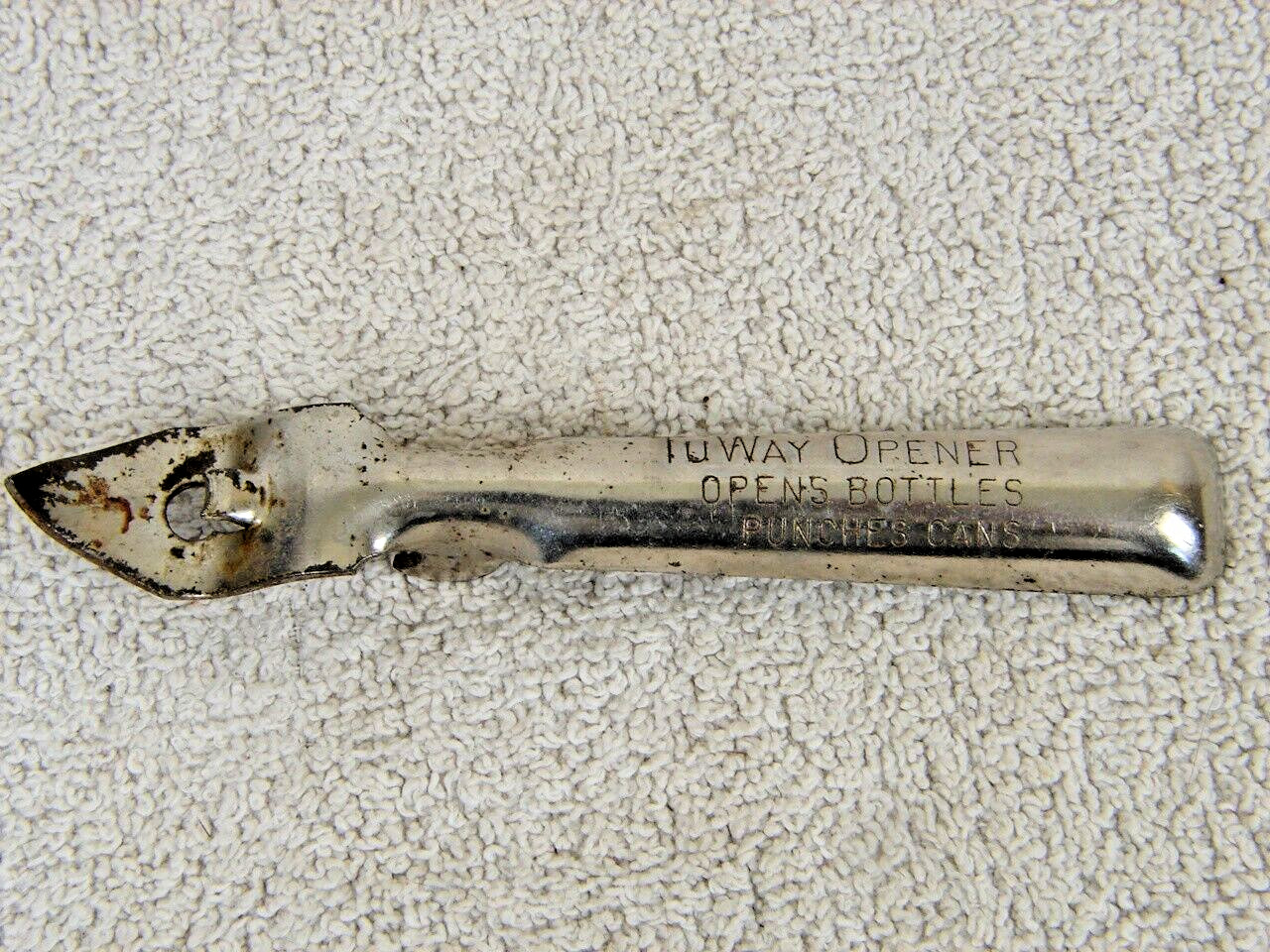 Vintage Tuway Opener Edlund Company Opens Bottles Punches Cans