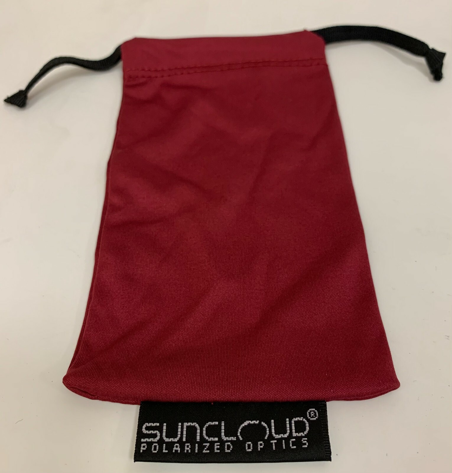New SUNCLOUD Original Maroon Red Sunglasses Microfiber Pouch Eyeglasses Case Bag