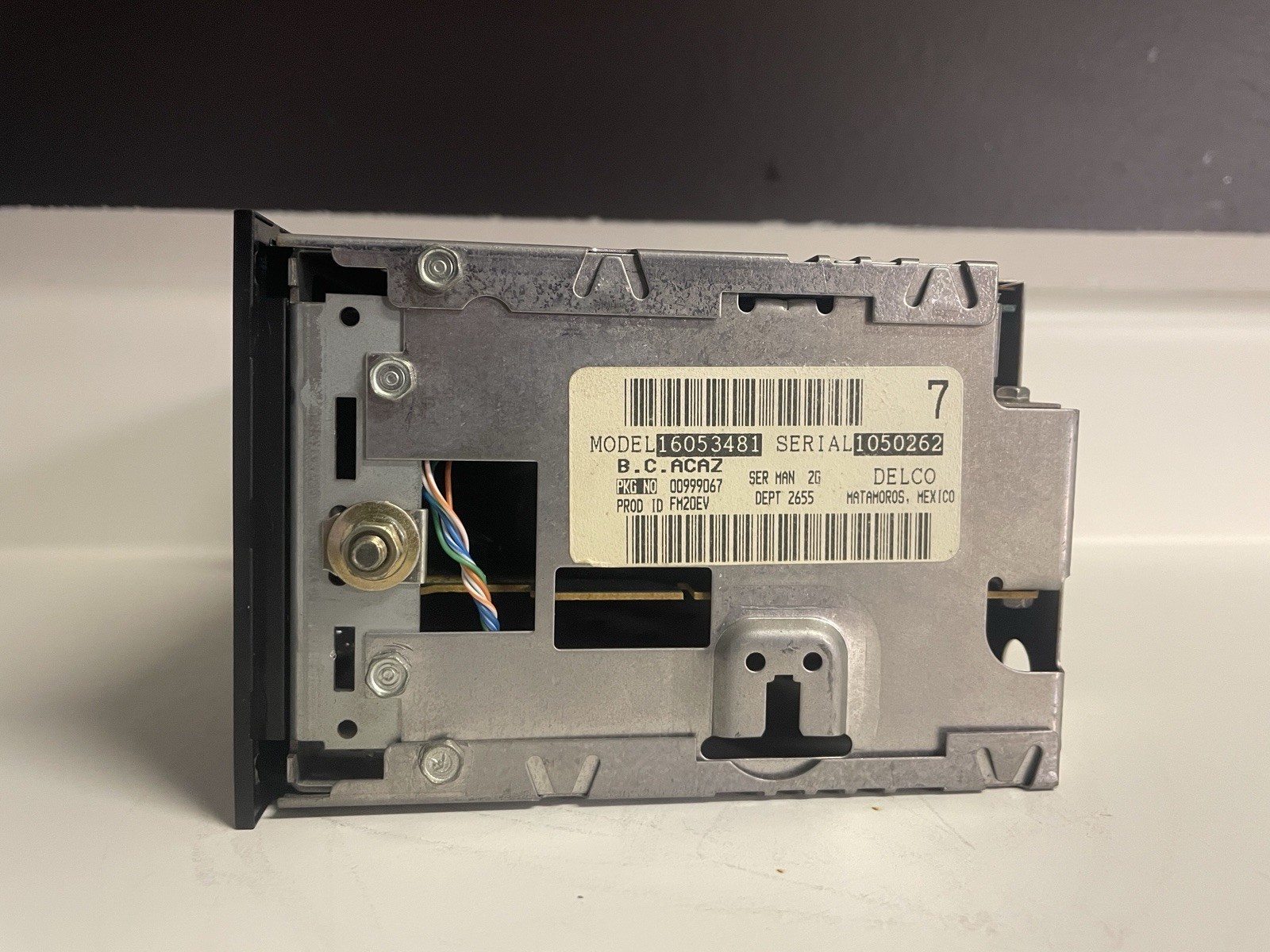 1986 - 88 Chevy Delco AM/FM Radio "Bluetooth," Olds 442, Malibu, Monte Carlo
