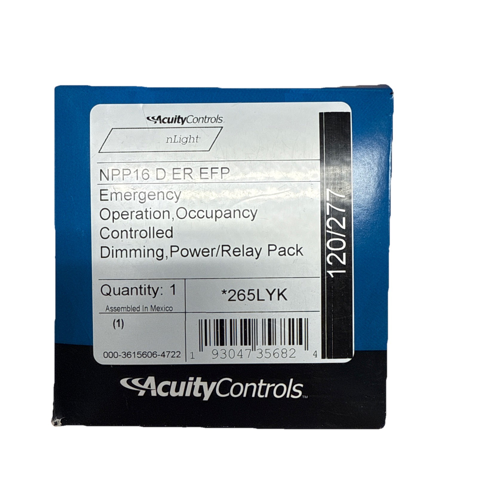 Sensor Switch Motion Detector Relay (NPP16-D-ER-EFP)