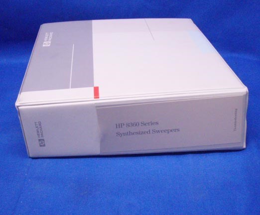 HP 8360 Series Synth Sweepers Troubleshooting Manual