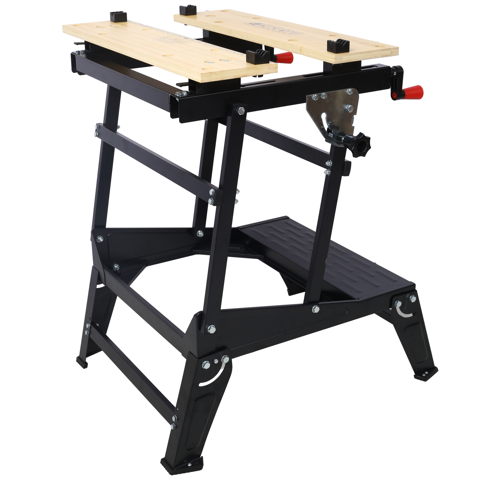 Portable Workbench Folding Workbench 550 lb Capacity with Clamps Woodworking