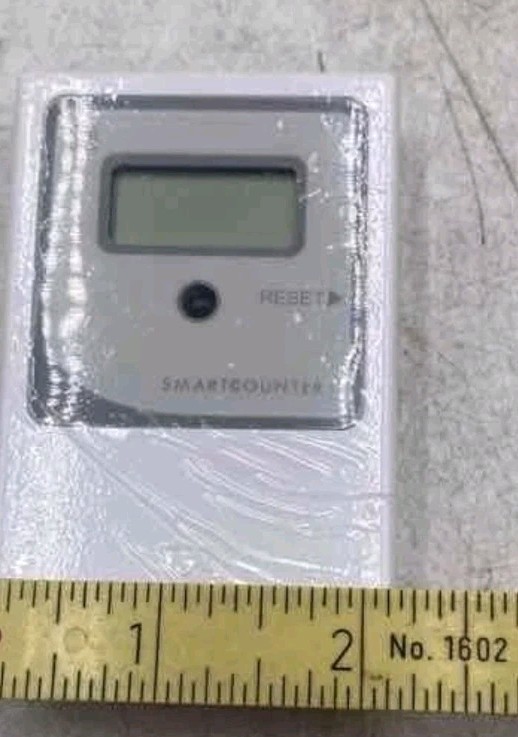 SmartCoounter Gray LCD Display Infrared Wireless People Electronic Counter