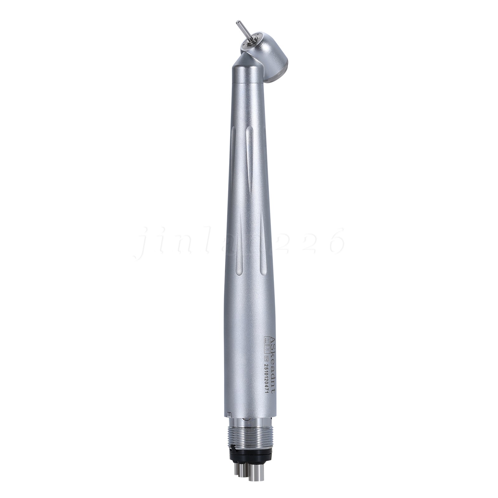 Dental Handpiece High Speed Push Button STANDARD 45° HEAD 4-Hole