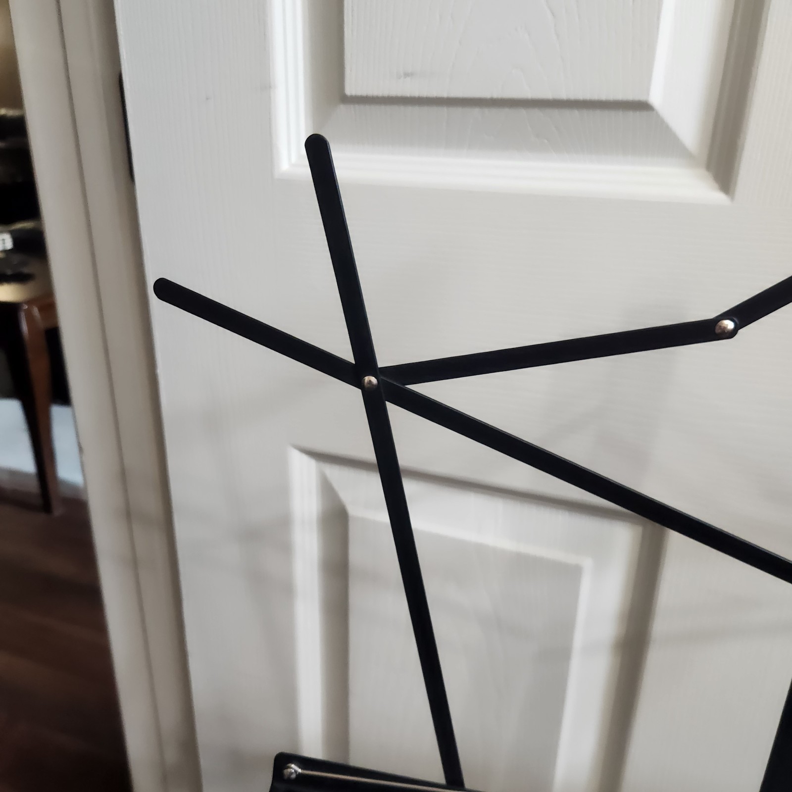 Yamaha Foldable Sheet Music Stand w/ Case – Black, Adjustable, Portable Compact
