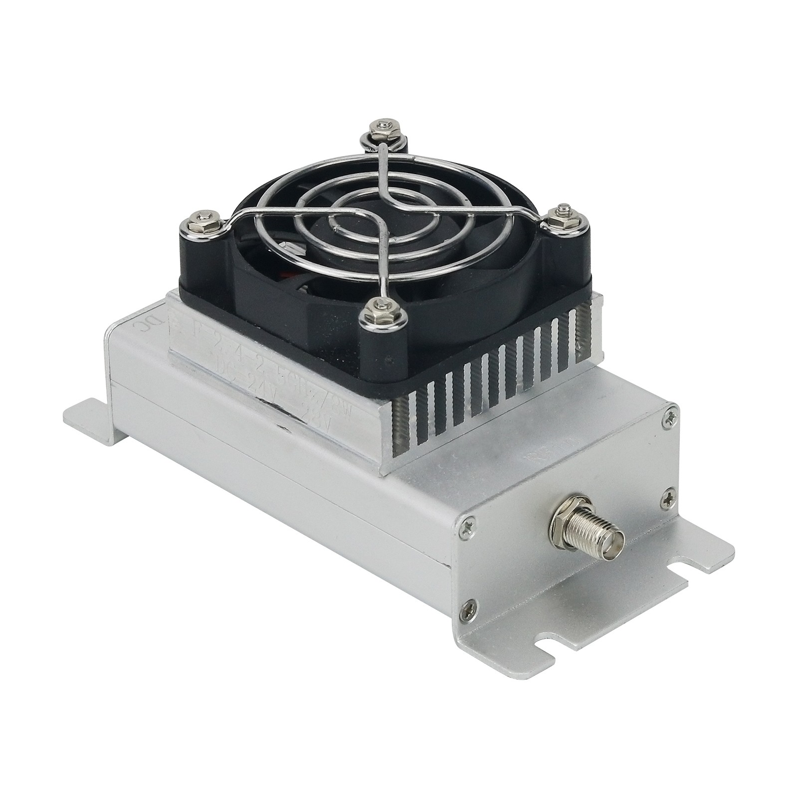 RF Power Amplifier 25MHz-1.2GHz 4W Broadband Linear Amp for Ham Radio SDR