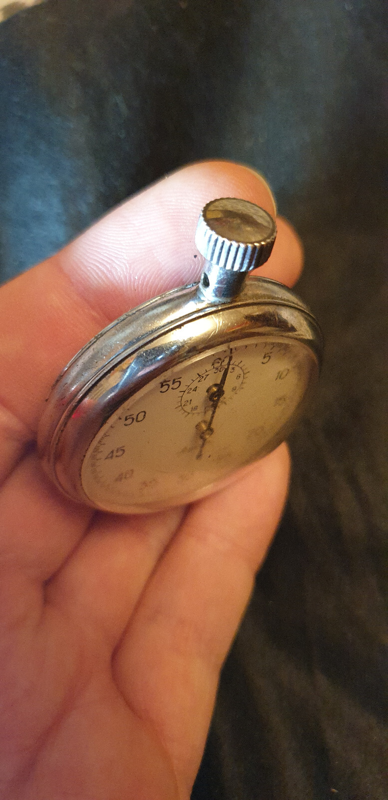 Vintage USSR Agate mechanical stopwatch