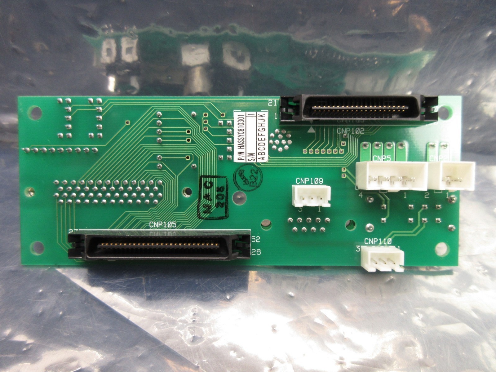 Muratec HASSYC810301 Operator Interface PCB with Key M197 2/2 Used Working