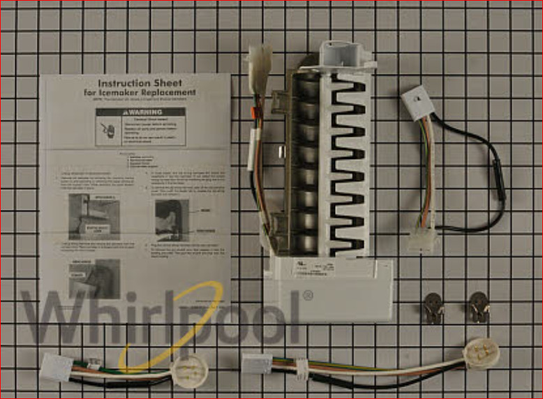 New Genuine OEM Whirlpool Refrigerator Ice Maker 4317943