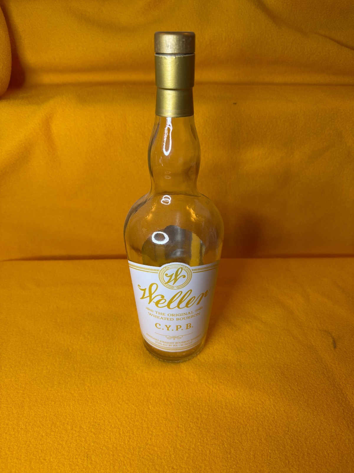 WELLER SINGLE BARREL & CYPB BOURBON Empty Bottles 750 ml (M1882)