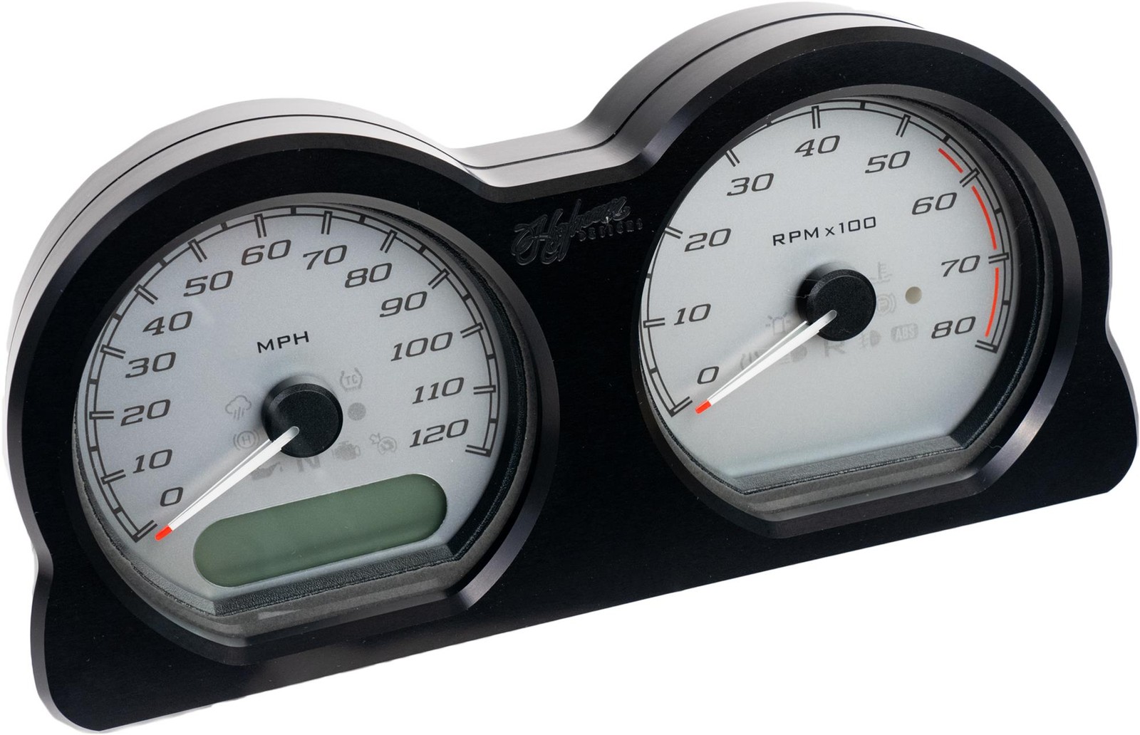 Dual Gauge Road Glide Black