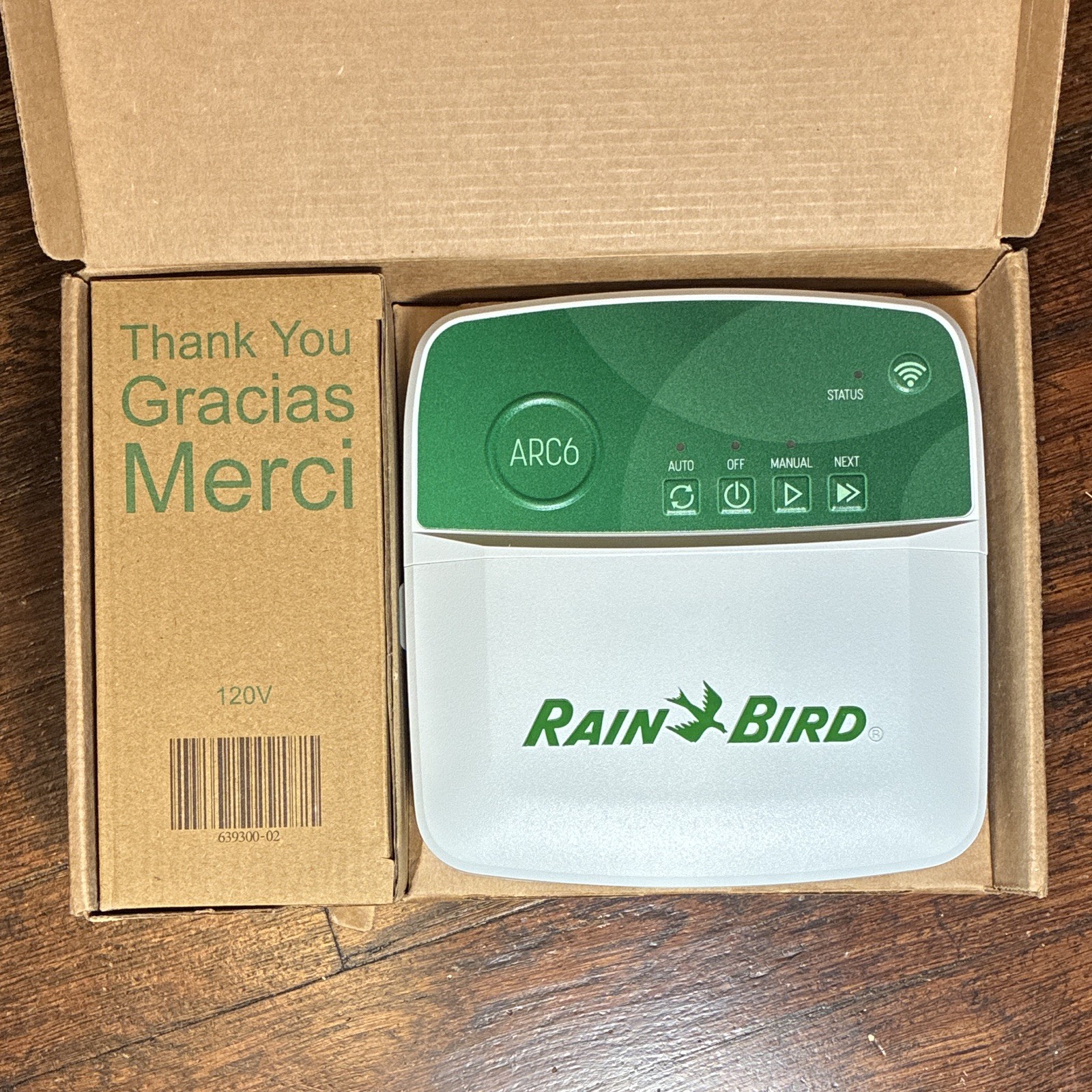 Rain Bird ARC6 App-Based Indoor Smart WiFi Irrigation Sprinkler Timer/Controller