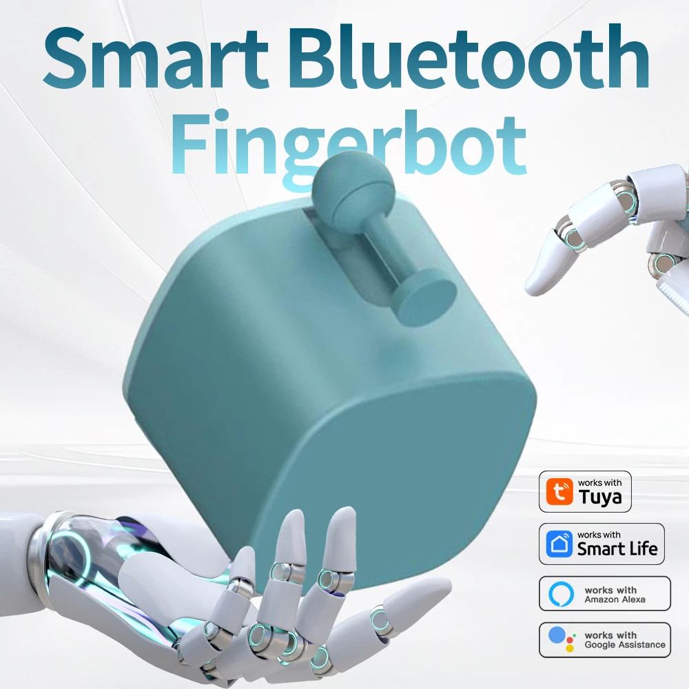 Tuya Bluetooth Finger Robot Switch Button Smart APP Fingerbot Wireless Bot Push