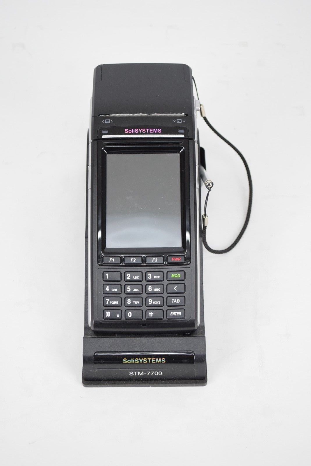 SoliSystems STM-7700 Touch Screen Portable Handheld POS System Thermal Printer