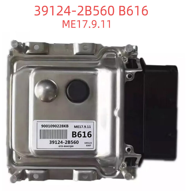 For Hyundai Car Engine Computer Board ECU 39124-2B560 ME17.9.11 B616