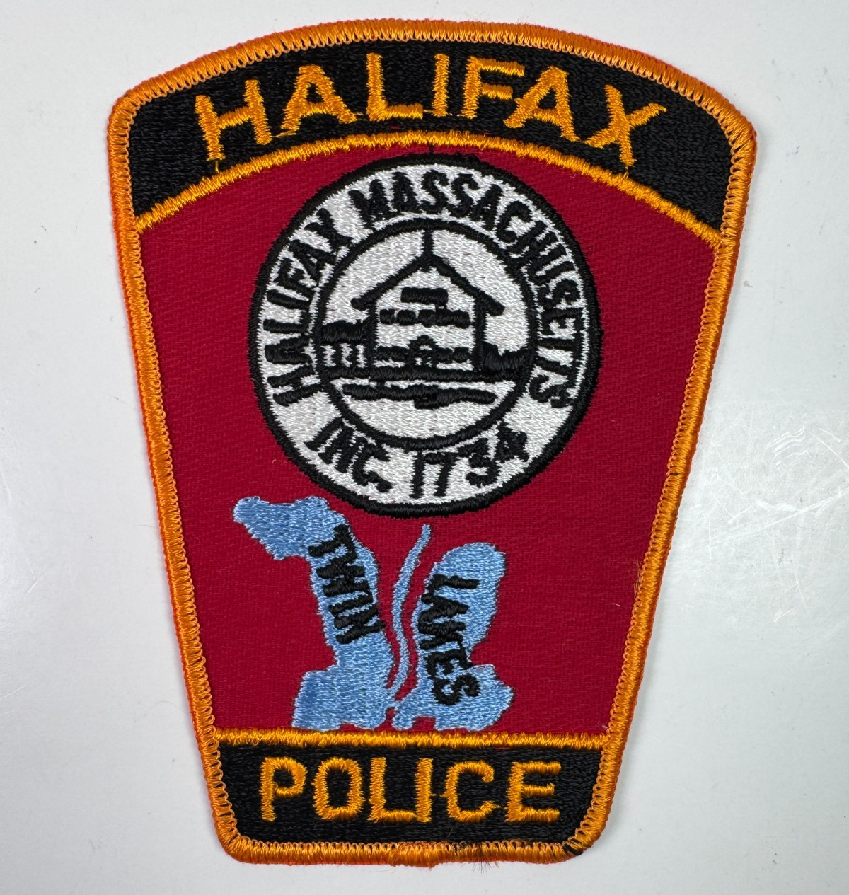 Halifax Police Massachusetts MA Patch K6