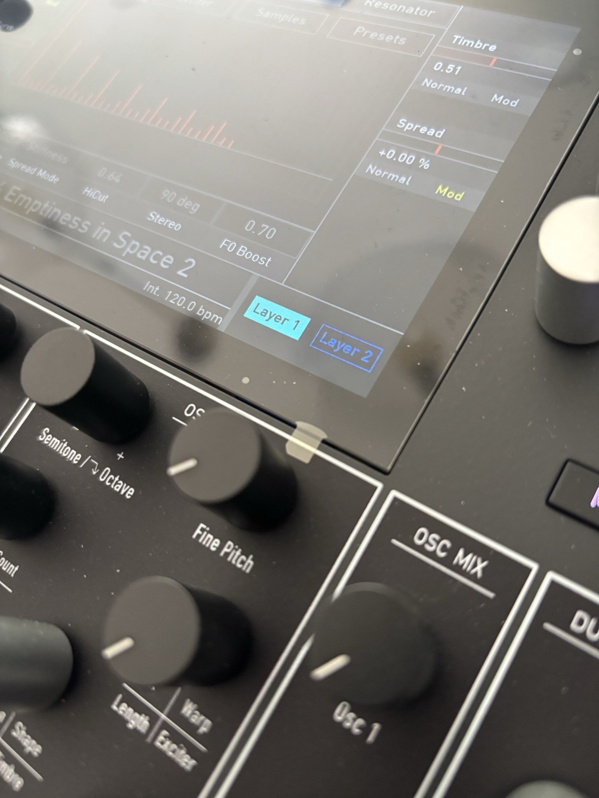 Waldorf Iridium Digital Polyphonic Desktop Synthesizer Module w/ Display Screen