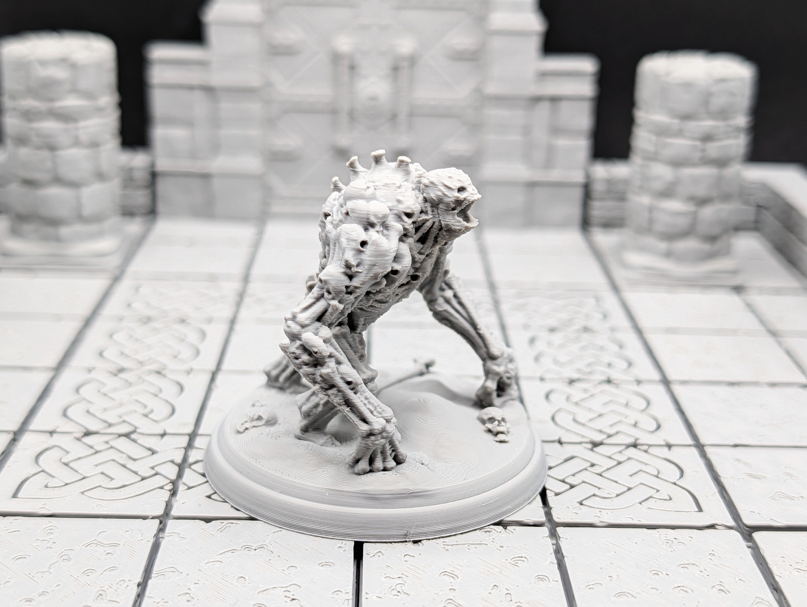 Necromancers and Constructs Miniature Set for Painting DnD Tabletop RPG
