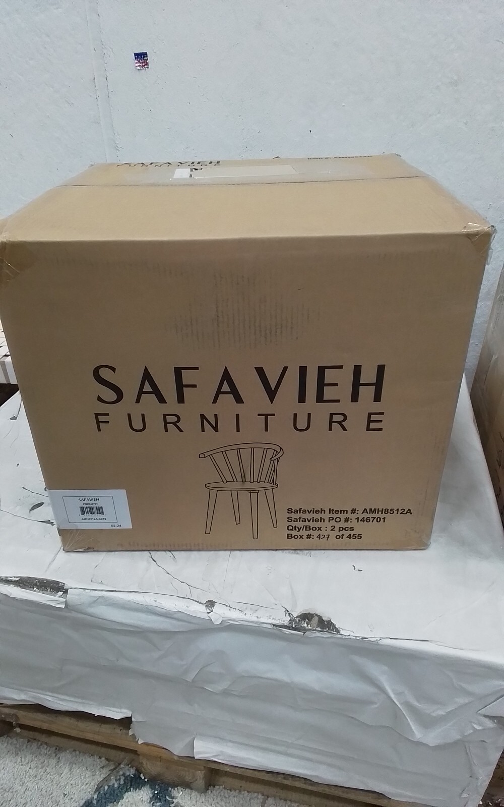 Safavieh BLANCHARD SIDE CHAIR, Reduced Price 2172752115 AMH8512A
