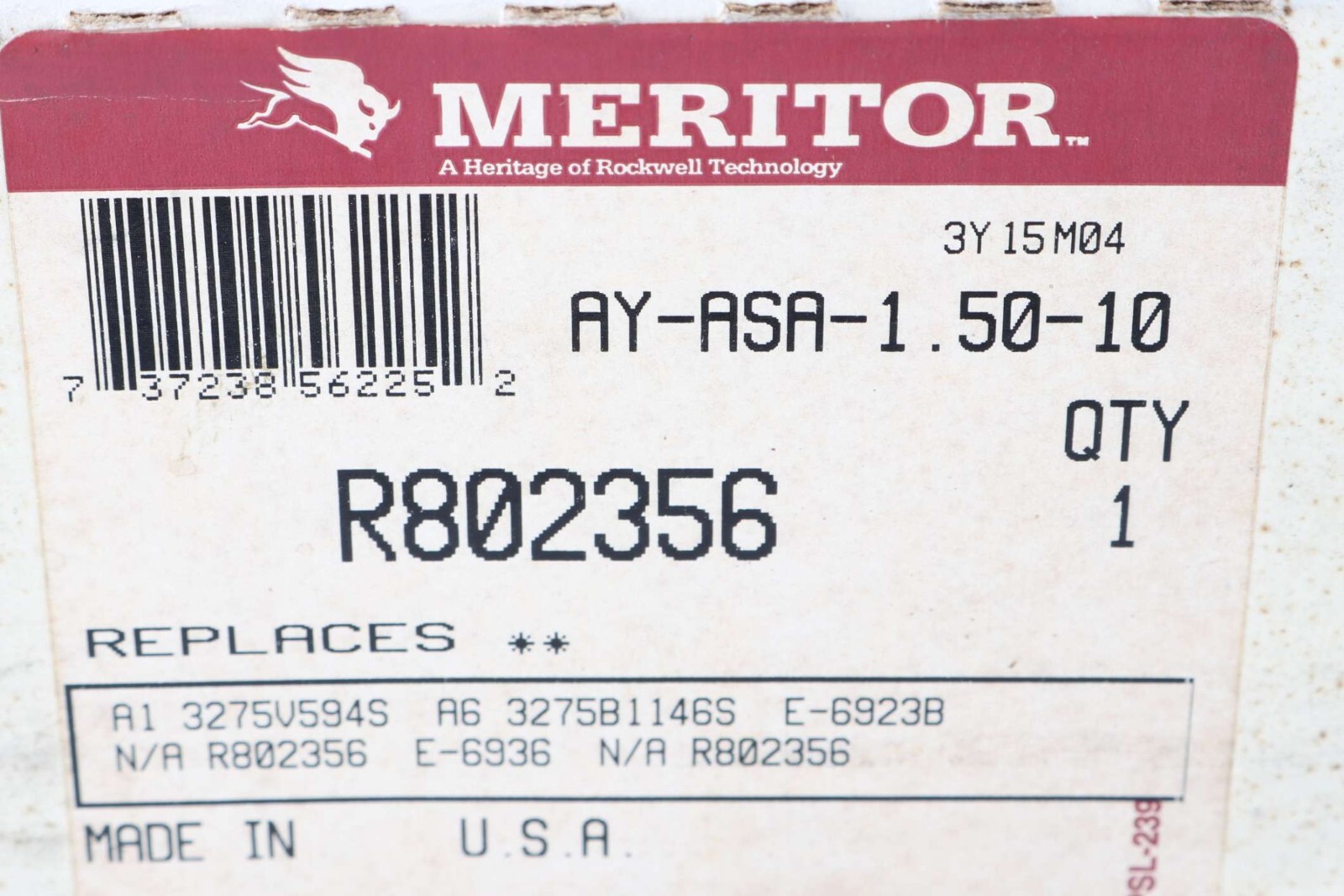 New R802356 Meritor Air Brake Automatic Slack Adjuster