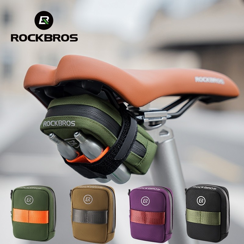 ROCKBROS Mini Tail Storage Bag Portable Bike Saddle Seat Bag Lightweight 0.35L
