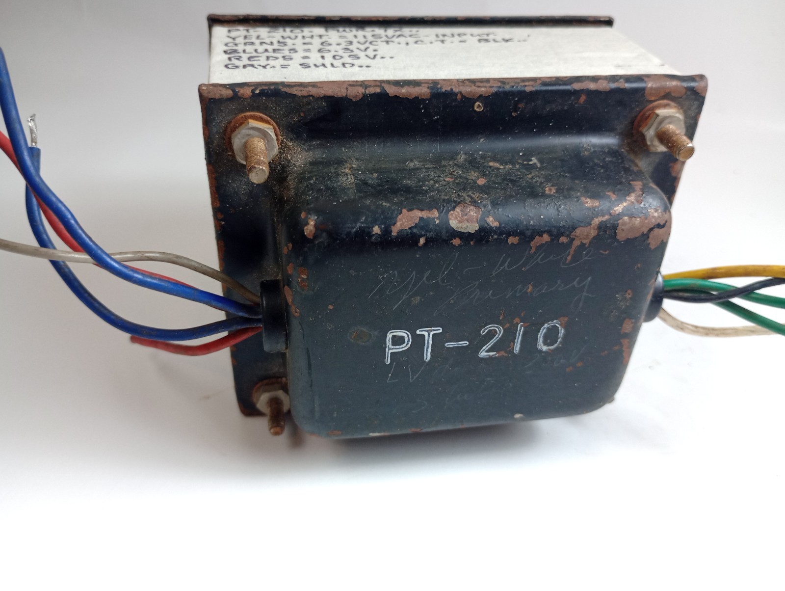 1 PT-210 Power Transformer -Tests Good