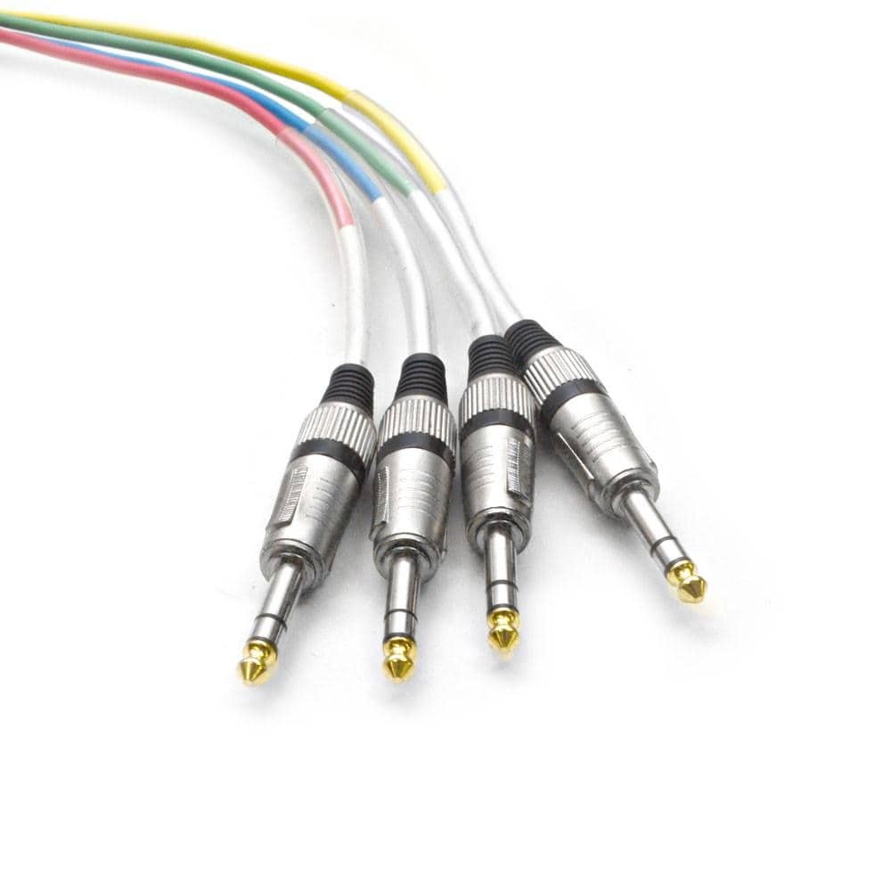 SASRT-4x5 4 Channel 1/4" TRS Snake Cable 5 Ft