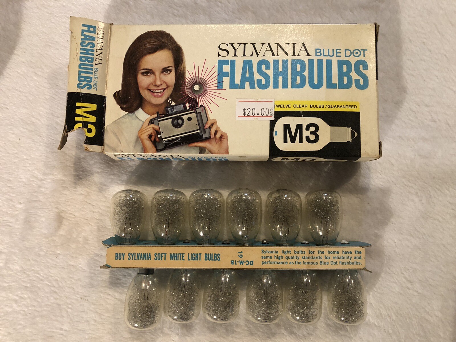 Vintage NOS M3 Flashbulbs Mixed LOT