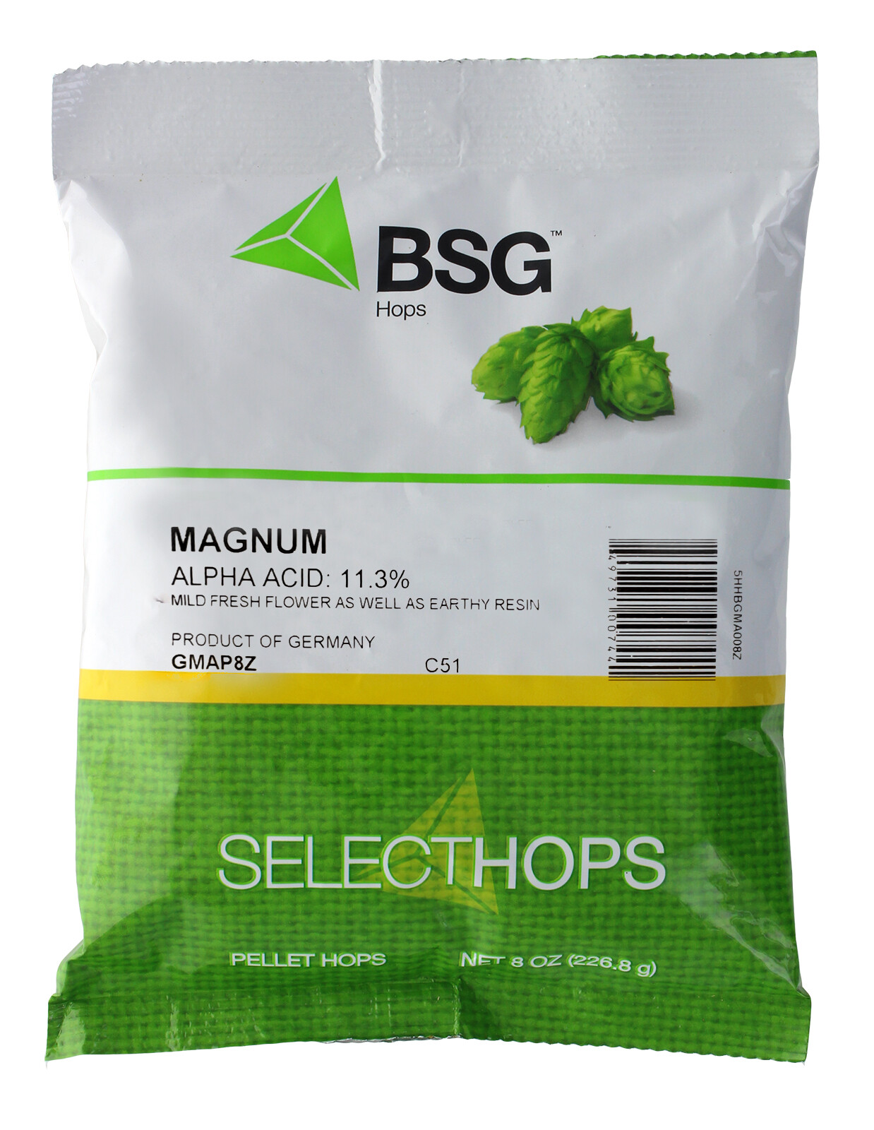 Magnum (GR) Hop Pellets 8 oz