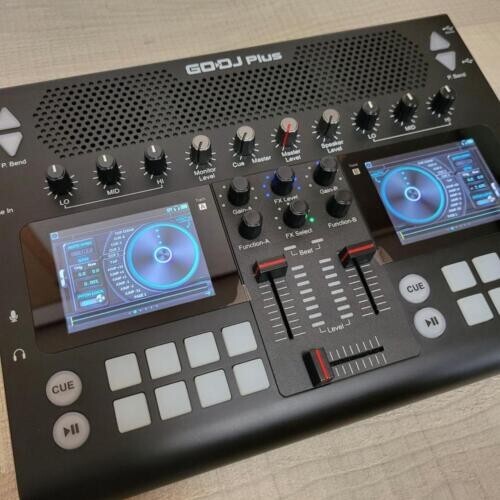 GODJ Plus Portable DJ Equipment Full Digital Speaker Black DJ NEW, UNOPENED BOX