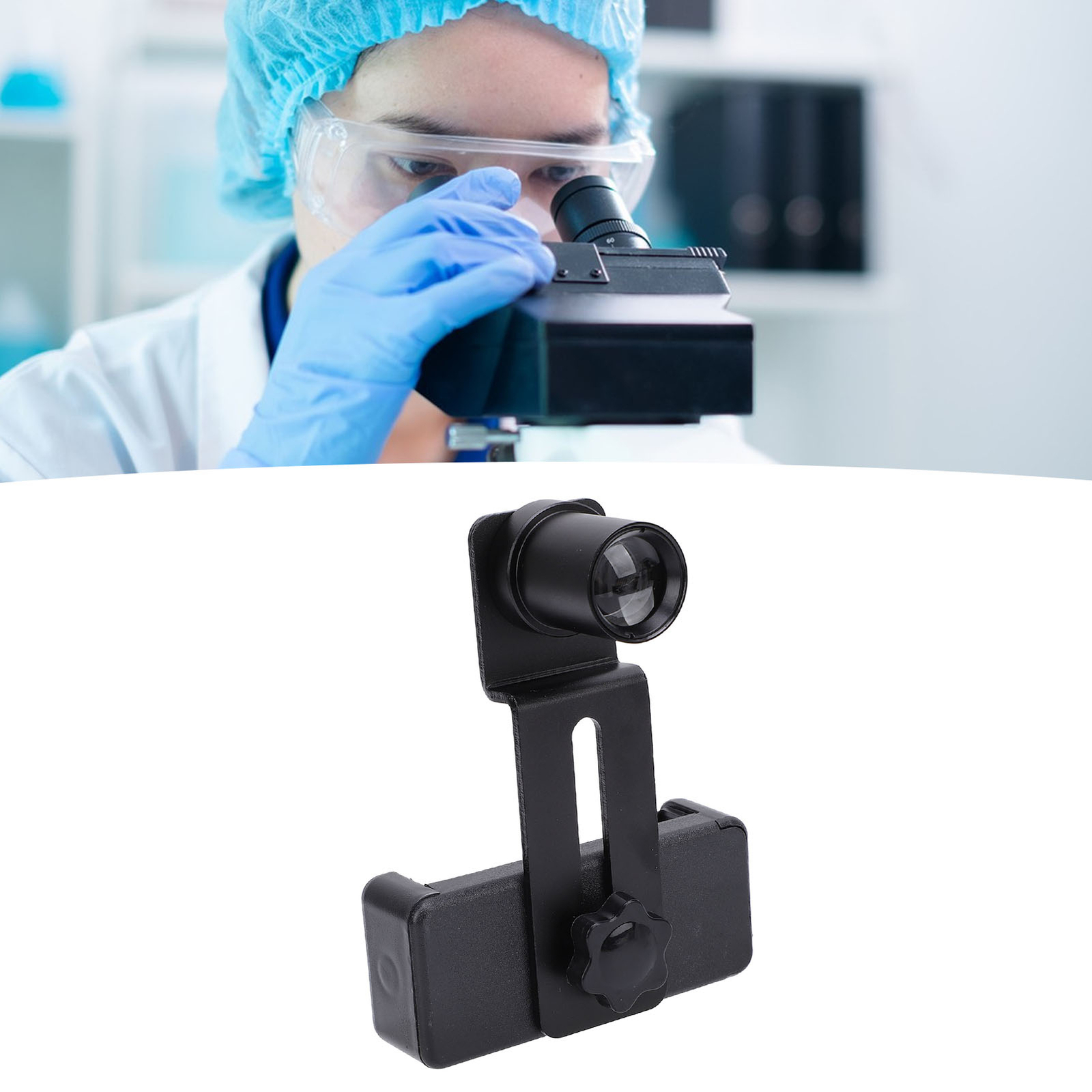 Microscope Lens Cellphone Adapter 12.5X Eyepiece Microscope Smartphone Cam Hot