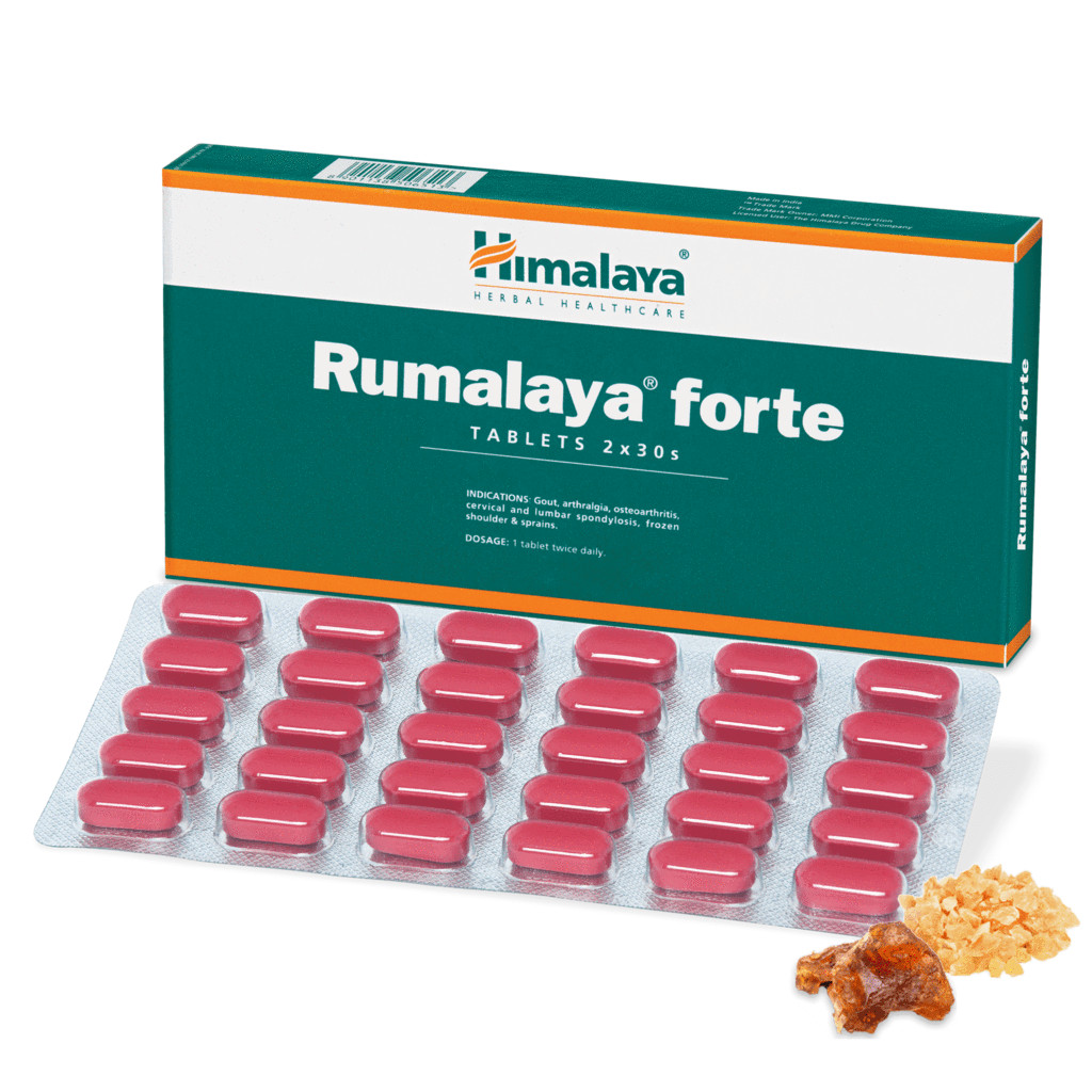 4X30 (120 TABS) Himalaya RUMALAYA FORTE For Bone Health/ FREE SHIPPING