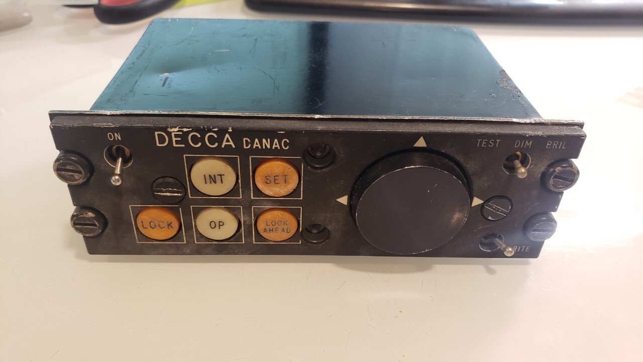 DECCA NAVIGATOR CONTROL UNIT 9815F
