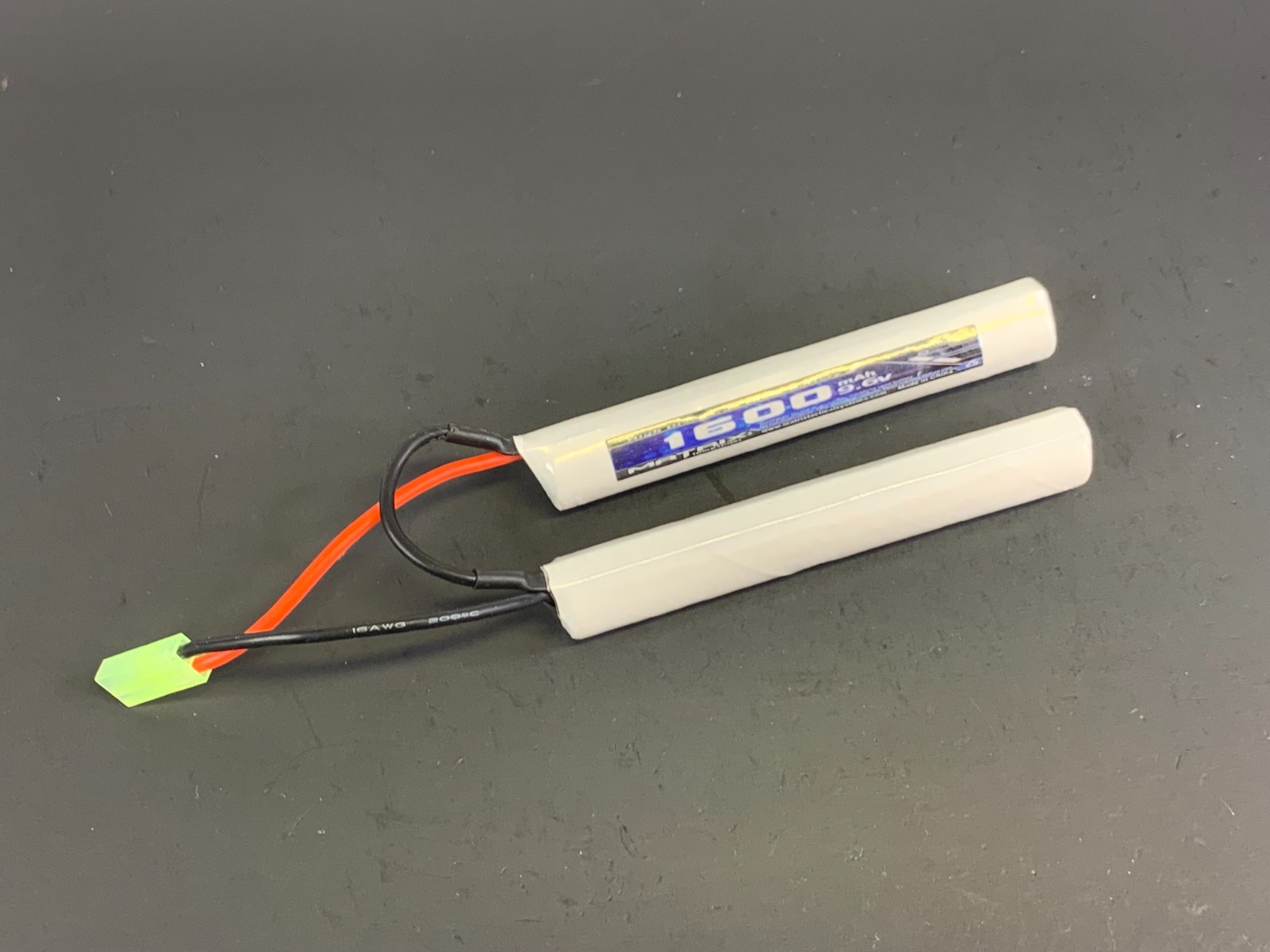 Matrix High Output Nunchuck Type Airsoft NiMH Battery (9.6V / 1600 Small Tamiya)