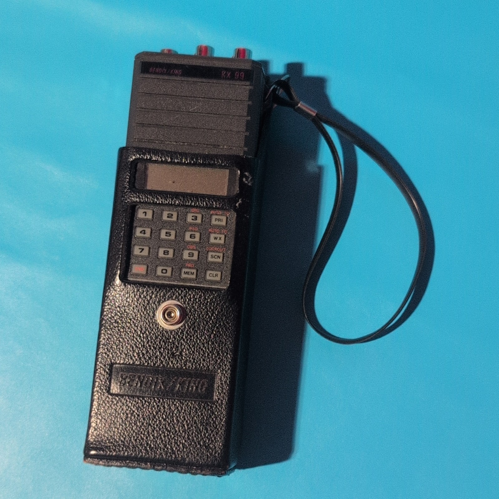 Bendix King KX99 Aviation Radio Handheld Receiver Untested Parts or Repair A8
